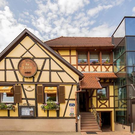 Au Soleil Hotell Wettolsheim Eksteriør bilde