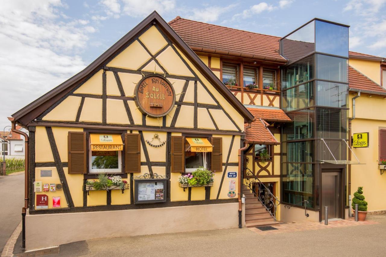 Au Soleil Hotell Wettolsheim Eksteriør bilde